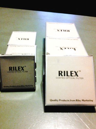 LOT OF 14 RILEX COATED OPTICAL FILTERS