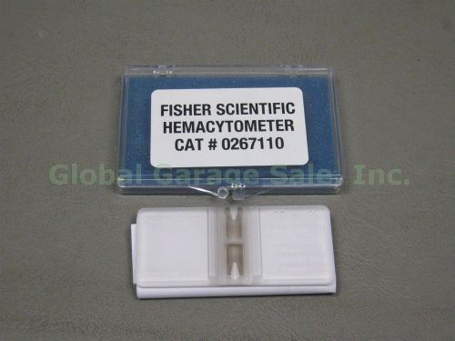 Fisher Neubauer Reichert Bright-Line Hemacytometer Hemocytometer Count Chamber