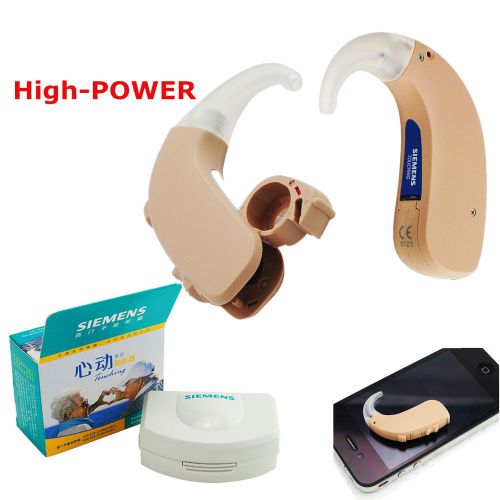 2015 New SIEMENS HIGH-POWER BEHIND-THE-EAR MINI BTE HEARING AID LOSS LISTENING