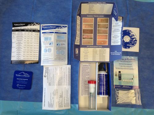 VERRUCA FREEZE CRYOSURGERY CRYO SPOT REMOVAL VERRUCA-FREEZE KIT