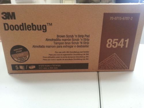 3M DOODLEBUG BROWN SCRUB&#039; N STRIP PAD