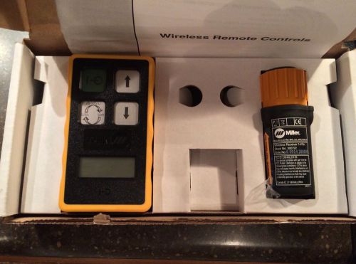 Wireless miller 300430 welding remote for sale