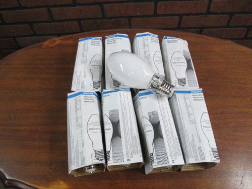 NEW Lot Of 8 H37KC-250/DX Lamp Bulb 250 Watt Brite White Mercury