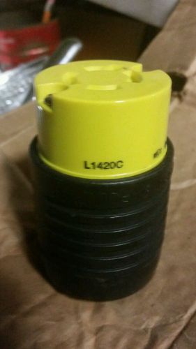 PASS &amp; SEYMOUR LEGRAND L1420C TURNLOK CONNECTOR 20A 250V NEMA-L14-20R NEW, nobox