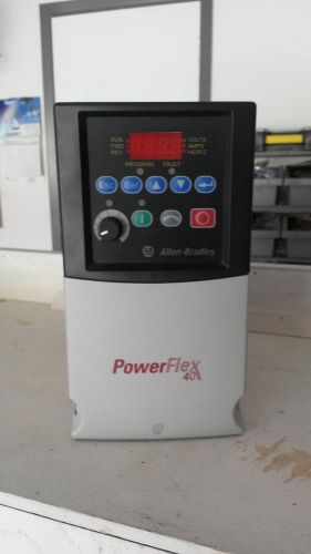 Allen-bradley powerflex 40 22b-d010n104 ac drive 480vac 3-phase 10a 4kw 5hp ip20 for sale
