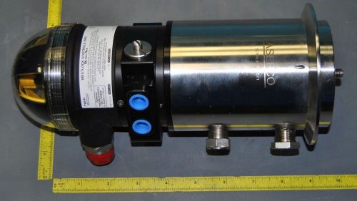 ASEPCO SANITARY DIAPHRAGM VALVE ACTUATOR &amp; WESTLOCK MONITOR(S10-T-32M)