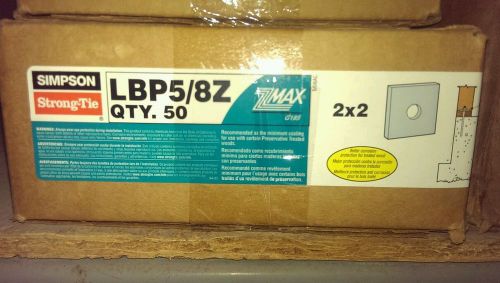 simpson lbp5/8z square washers