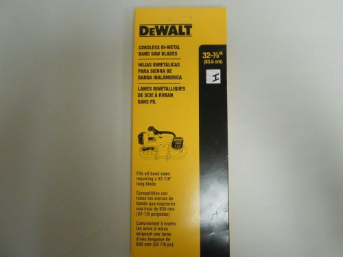 DeWalt DW3983C Cordless Bi-Metal Band Saw Blades 32-7/8&#034; 18 TPI