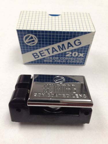 20x Betamag Color Corrected Wide Field Coated Folding Loupe