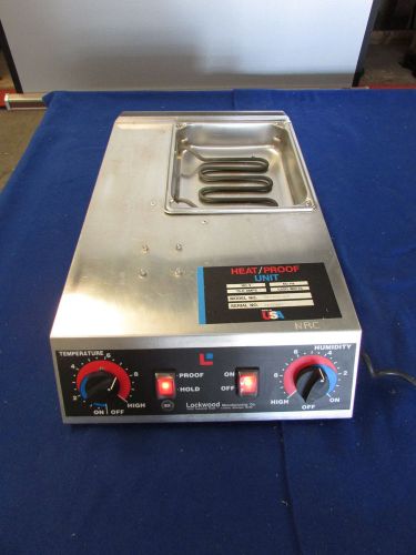 Lockwood CA67 PFIN 34ID Heater Warmer Base 1500 Watts 110v 15 Amps Stainless