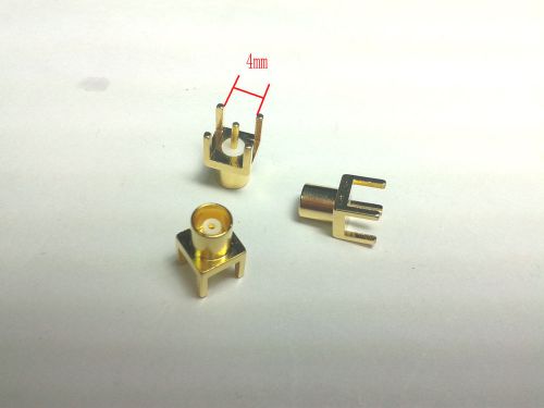 10 PCS MCX female straight RF COAXIAL PCB mount ADAPTER 50 Ohm