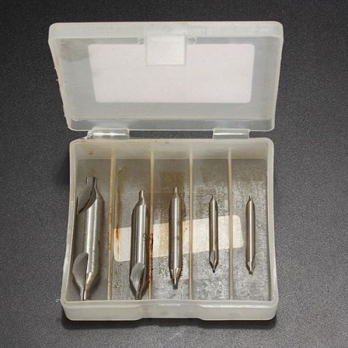 5 pcs hss 1/1.5/2.5/3.15/5mm drills 60 degree angle bit hole cutter for sale