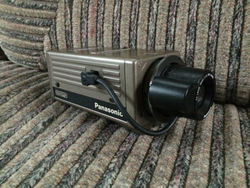 Panasonic WV-BL204 CCTV CCD Surveillance Camera w/ WV-LA6B2 Lens