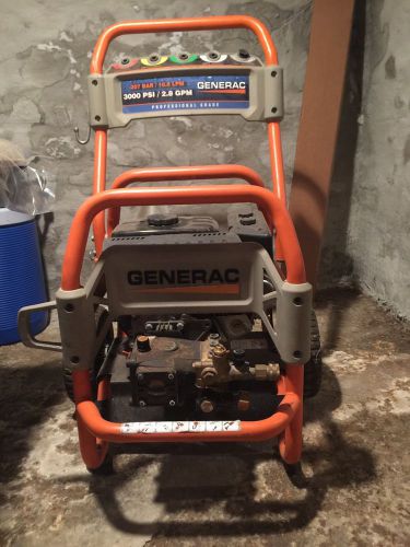 Generac 6.5 Hp 3000 Psi Cold Water Semi Pro Pressure Washer