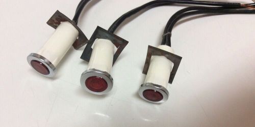 5/8&#034; Red Indicator Lights (3)