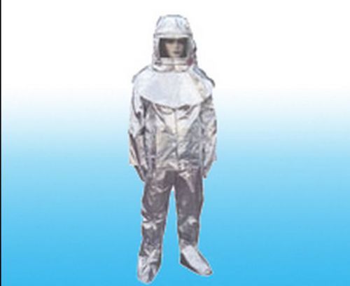 Thermal radiation 500 degree heat resistant aluminized suit fireproof clothes t for sale