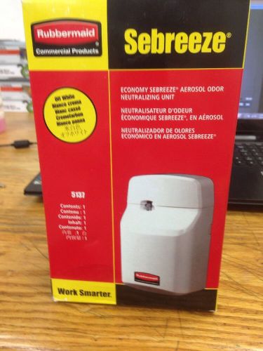 RUBBERMAID SeBREEZE ECONOMY ODOR NEUTRALIZING AIR FRESHENER UNIT 5137 NEW