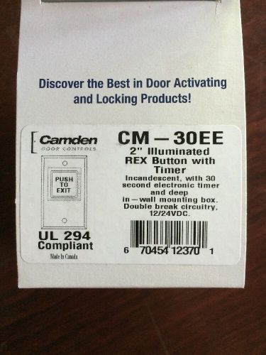 Camden CM30EE Rex Button With Timer