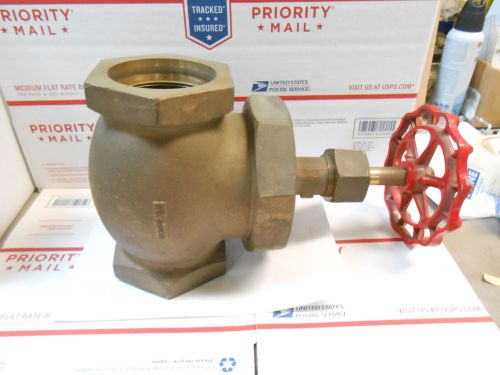 4DP-2033 WALWORTH 3 INCH GLOBE  VALVE 200 PSI NEW OLD STOCK