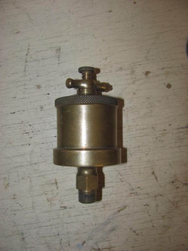 ANTIQUE LUNKENHEIMER LION NO.2 ALL BRASS HIT AND MISS ENGINE OILER