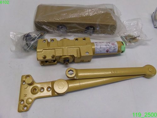 LCN SUPER SMOOTHEE DOOR CLOSER MODEL 4040XP FINISH COLOR BRASS  - NEW