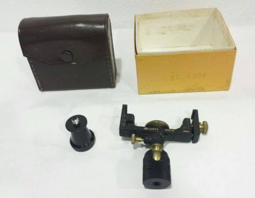 Lietz 8026-22 Mount with Leather Case  --- for tripod transit survey level etc..