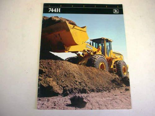 John Deere 744H Wheel Loader Brochure