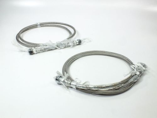 Sumitomo Pair of 2m Flexible Pressurized Cryogenic Vacuum Pump Hose 5400-S5-4