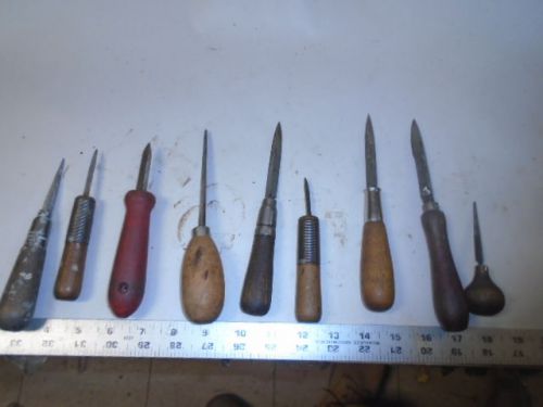 MACHINIST TOOLS LATHE MILL Machinist Lot of Lathe Scraper s