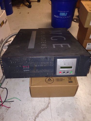 Mge/eaton 5kv ex-5-rt ups uniteruptible power supply battery back up system for sale