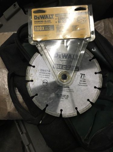 Dewalt Diamond Blade 7&#034; New