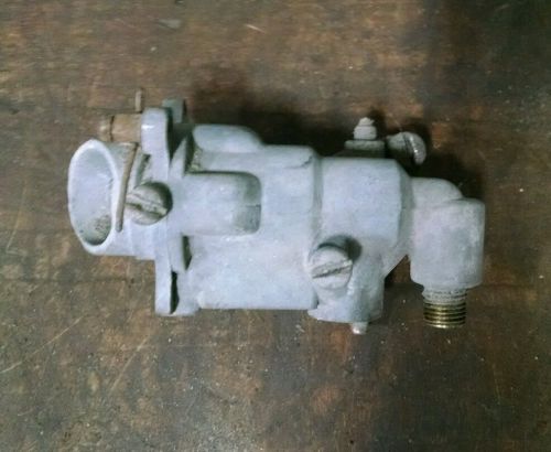 Antique Vintage Johnson Multimotor Iron Horse Engine Carb Carburetor Works