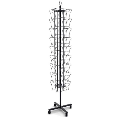 Hybrid spin greeting postcard birthday christmas holiday card display rack stand for sale