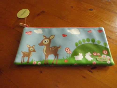 BOBBLE ART WOODLAND PENCIL CASE BNWT