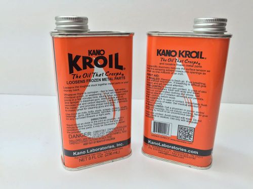 1 CAN LIQUID KROIL PENETRATING OIL 8 OZ  1/2 PINT - BEST GUN OIL - LUBE