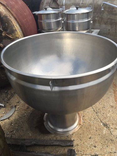 B.H. HUBBERT &amp; SONS 80 DIRECT STEAM STATIONARY STEAM KETTLE - SEND BEST OFFER!