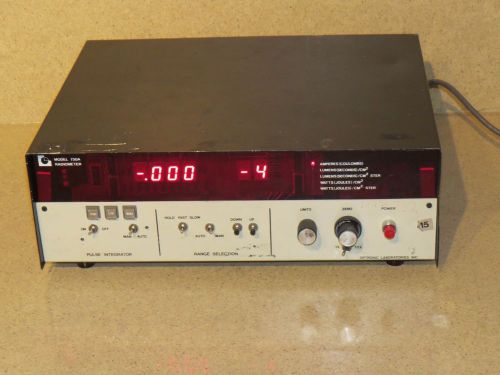 OPTRONIC LABORATORIES IINC MODEL 730A RADIOMETER