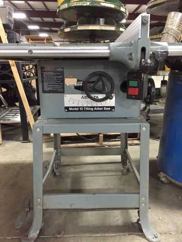 Delta Model 10 Tilting Arbor Saw