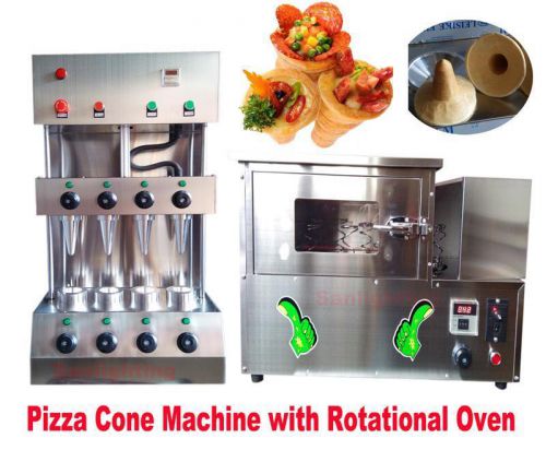 Commercial Pizza Cone Forming Making Maker Machine with Rotational Pizza Oven