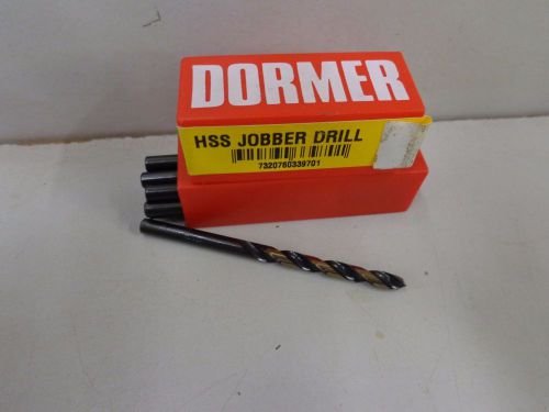 New dormer 10 pk 5.30 mm a001 hss jobber length drill bits   stk 2599 for sale