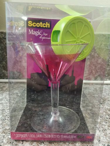 Martini glass scotch tape dispenser for sale