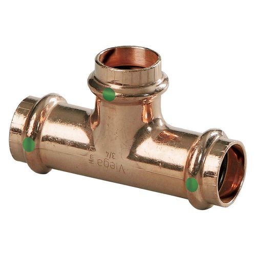 Propress copper tee, 1-1/4&#034; x 1&#034; x 1&#034;  viega 14568 for sale