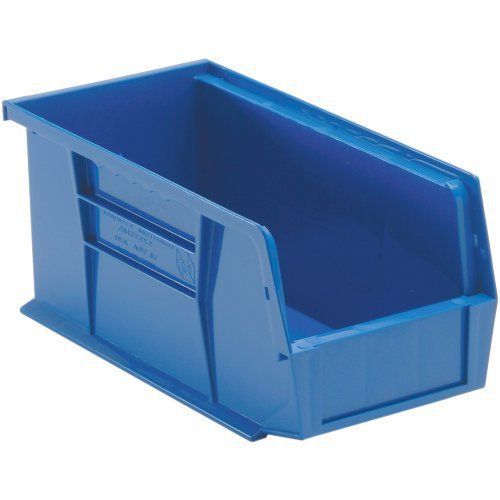 Edsal PB8502B High Density Stackable Plastic Bin, 5&#034; Width x 5&#034; Height x 11&#034; Dep