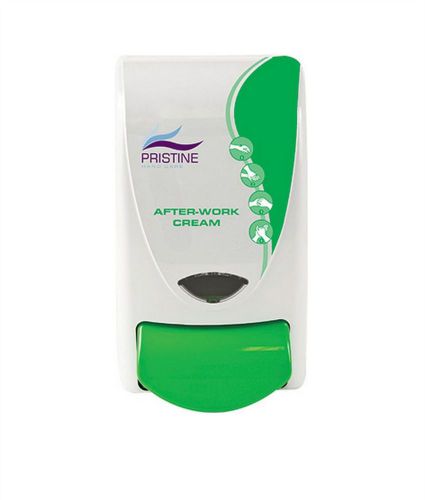 Pristine After Work Skin Cream Dispenser - White &amp; Green