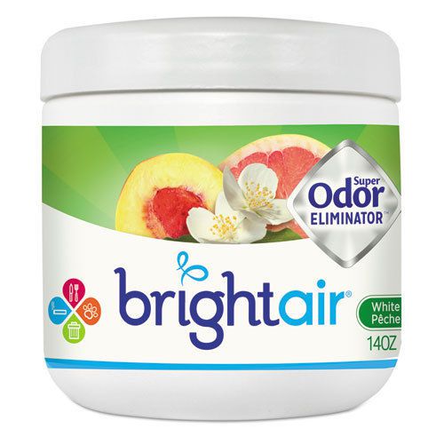 &#034;Super Odor Eliminator, White Peach &amp; Citrus, 14oz, 6/carton&#034;