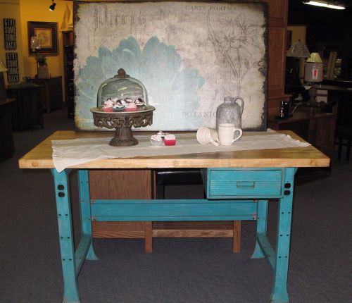 VINTAGE / INDUSTRIAL / SUPERVISOR DESK/ RECLAIMED