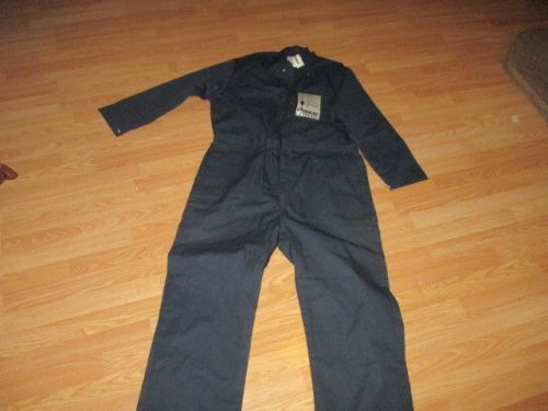 Mens new w/tags roebucks workwear blue coveralls sz 50r  super basic! for sale