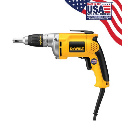 DEWALT DW272R 6.3 Amp VSR Electric Corded Drywall Screwdriver Screw Gun