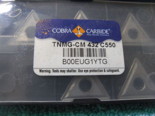 Cobra Carbide   432  C550    9 pieces