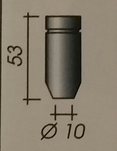 5 Pk Trafimet MC0134 Binzel Gas Nozzles Compatible 34CT